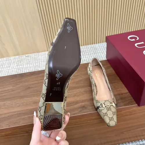 Replica Gucci High-Heeled Shoes For Women #1442414 $98.00 USD for Wholesale