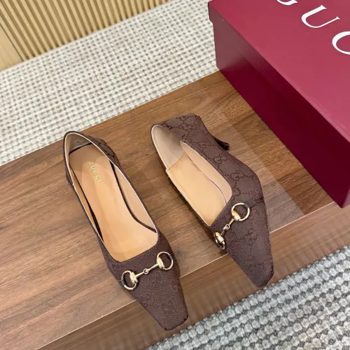 Replica Gucci High-Heeled Shoes For Women #1442415 $98.00 USD for Wholesale