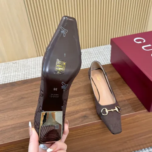 Replica Gucci High-Heeled Shoes For Women #1442415 $98.00 USD for Wholesale