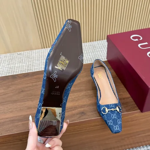 Replica Gucci High-Heeled Shoes For Women #1442416 $98.00 USD for Wholesale