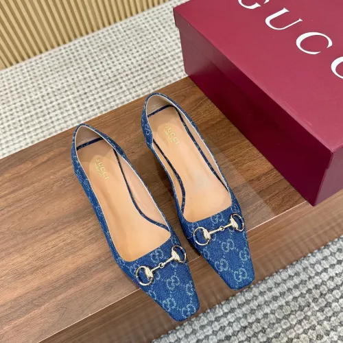 Replica Gucci High-Heeled Shoes For Women #1442416 $98.00 USD for Wholesale