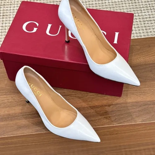 Replica Gucci High-Heeled Shoes For Women #1442424 $98.00 USD for Wholesale