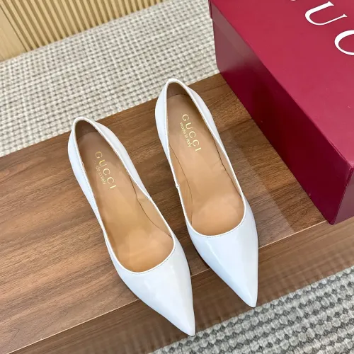 Replica Gucci High-Heeled Shoes For Women #1442424 $98.00 USD for Wholesale