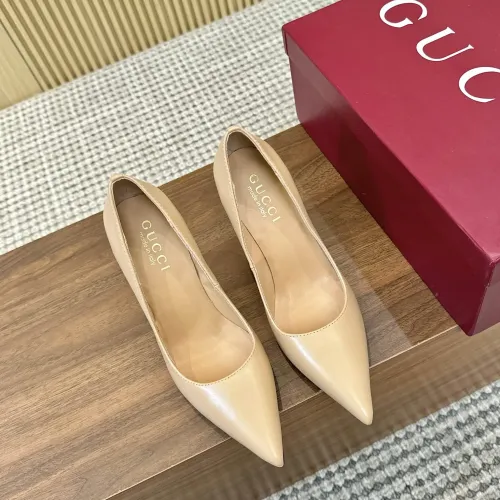 Replica Gucci High-Heeled Shoes For Women #1442425 $98.00 USD for Wholesale