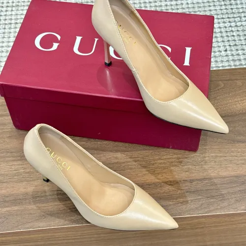 Replica Gucci High-Heeled Shoes For Women #1442425 $98.00 USD for Wholesale