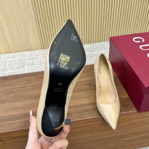 Replica Gucci High-Heeled Shoes For Women #1442425 $98.00 USD for Wholesale