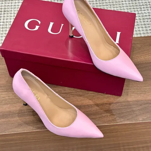 Replica Gucci High-Heeled Shoes For Women #1442426 $98.00 USD for Wholesale