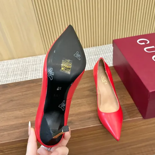 Replica Gucci High-Heeled Shoes For Women #1442427 $98.00 USD for Wholesale