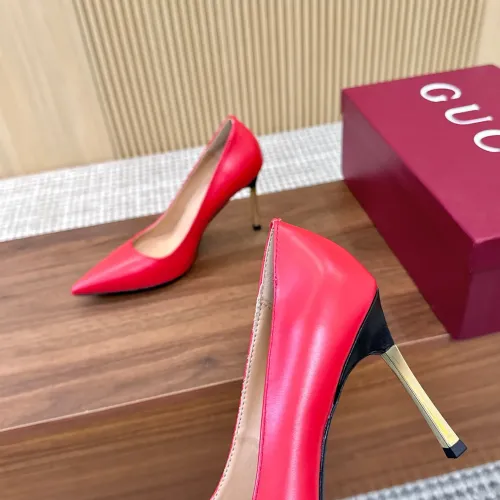 Replica Gucci High-Heeled Shoes For Women #1442427 $98.00 USD for Wholesale