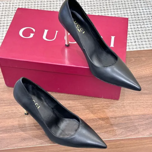 Replica Gucci High-Heeled Shoes For Women #1442428 $98.00 USD for Wholesale