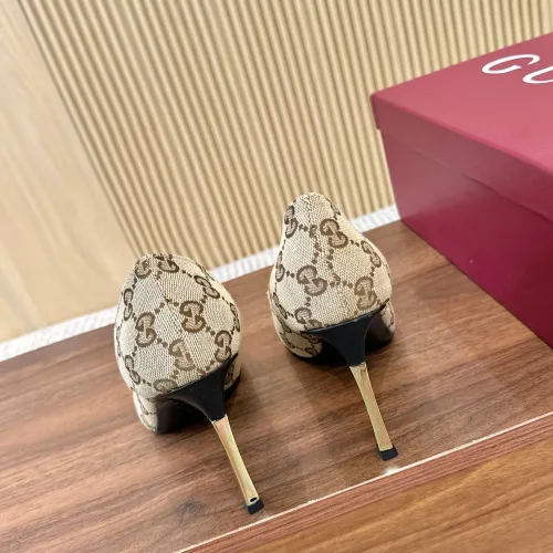 Replica Gucci High-Heeled Shoes For Women #1442429 $98.00 USD for Wholesale