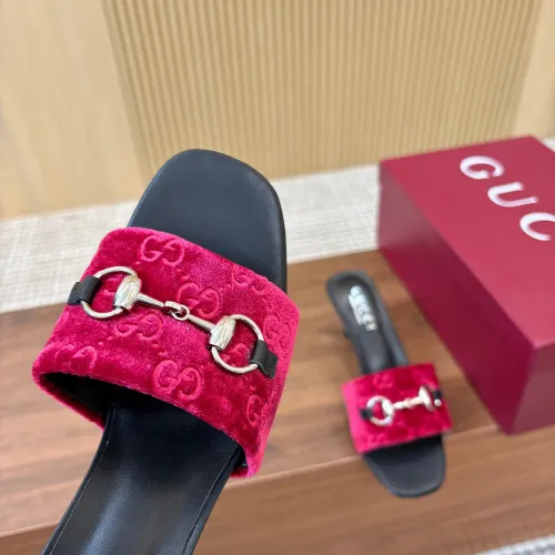 Replica Gucci Slippers For Women #1442430 $92.00 USD for Wholesale
