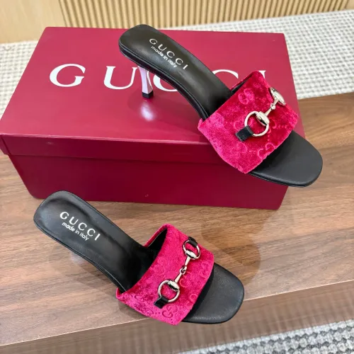 Replica Gucci Slippers For Women #1442430 $92.00 USD for Wholesale