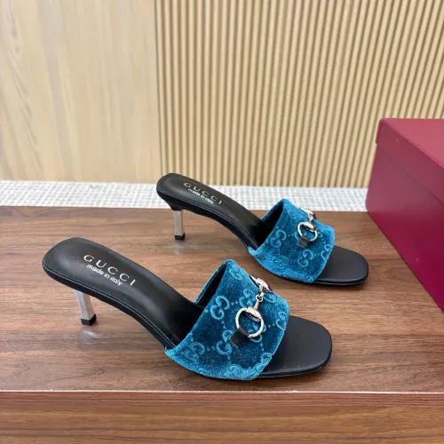 Replica Gucci Slippers For Women #1442431 $92.00 USD for Wholesale