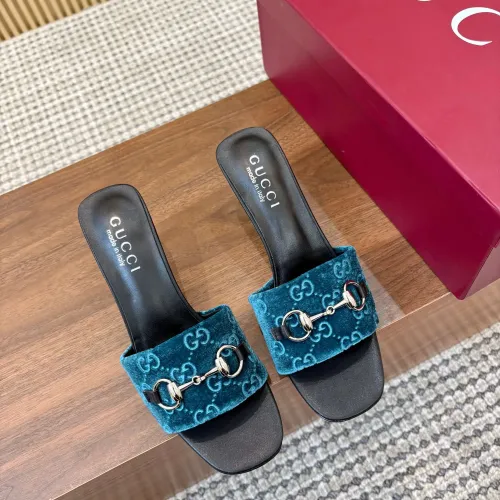 Replica Gucci Slippers For Women #1442431 $92.00 USD for Wholesale