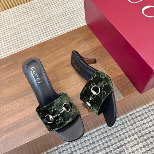 Replica Gucci Slippers For Women #1442432 $92.00 USD for Wholesale