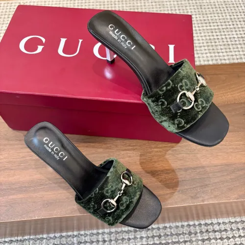 Replica Gucci Slippers For Women #1442432 $92.00 USD for Wholesale