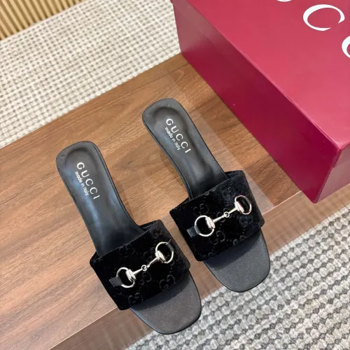 Replica Gucci Slippers For Women #1442433 $92.00 USD for Wholesale