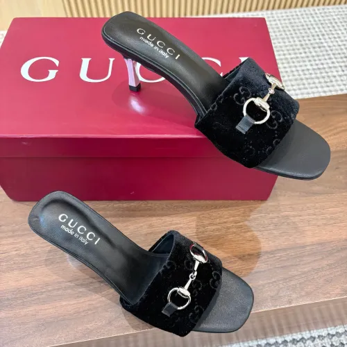 Replica Gucci Slippers For Women #1442433 $92.00 USD for Wholesale