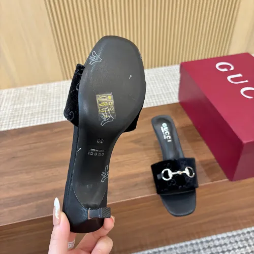 Replica Gucci Slippers For Women #1442433 $92.00 USD for Wholesale