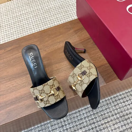 Replica Gucci Slippers For Women #1442434 $92.00 USD for Wholesale