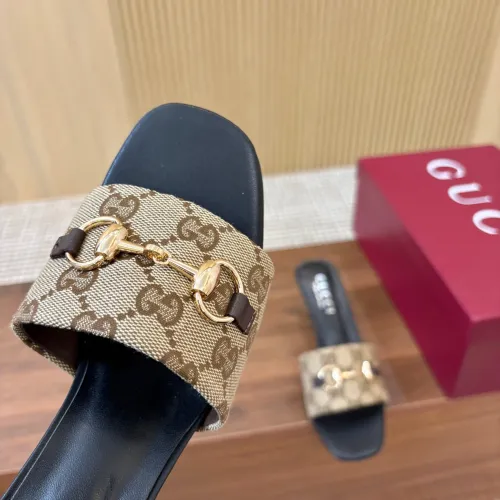 Replica Gucci Slippers For Women #1442434 $92.00 USD for Wholesale