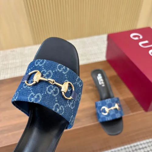 Replica Gucci Slippers For Women #1442435 $92.00 USD for Wholesale