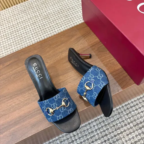 Replica Gucci Slippers For Women #1442435 $92.00 USD for Wholesale