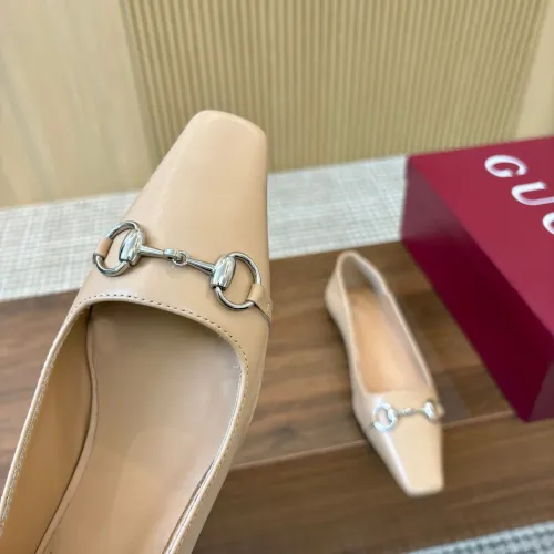 Replica Gucci Flat Shoes For Women #1442437 $98.00 USD for Wholesale