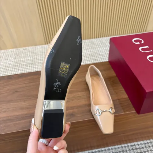 Replica Gucci Flat Shoes For Women #1442437 $98.00 USD for Wholesale