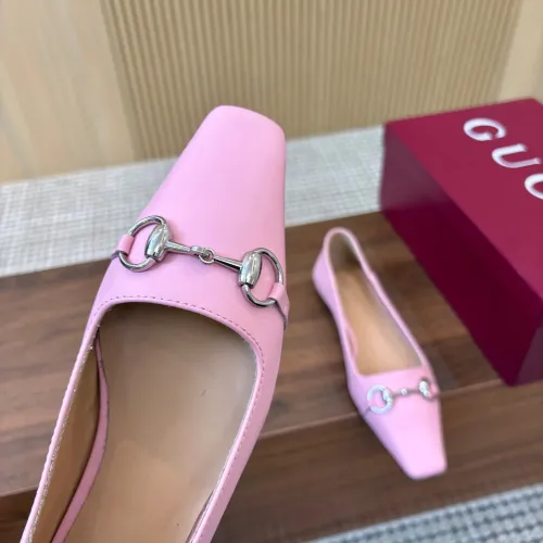 Replica Gucci Flat Shoes For Women #1442438 $98.00 USD for Wholesale