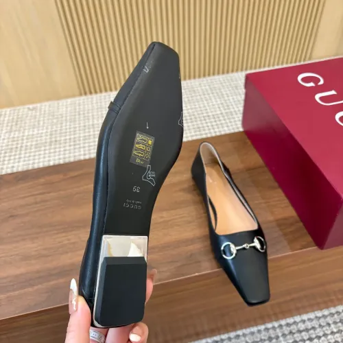 Replica Gucci Flat Shoes For Women #1442440 $98.00 USD for Wholesale
