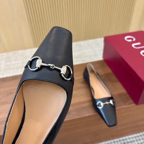 Replica Gucci Flat Shoes For Women #1442440 $98.00 USD for Wholesale