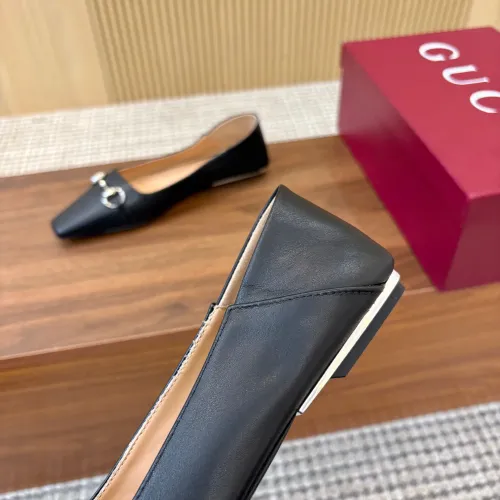 Replica Gucci Flat Shoes For Women #1442440 $98.00 USD for Wholesale