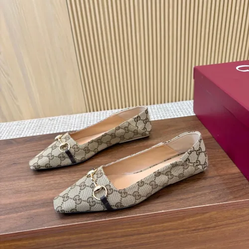 Cheap Gucci Flat Shoes For Women #1442441, $$98.00 USD On Gucci Flat Shoes