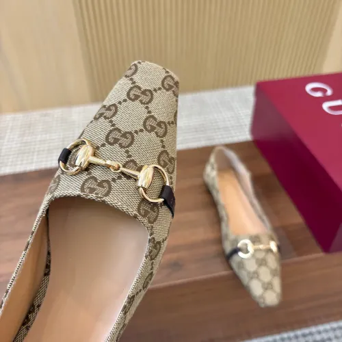 Replica Gucci Flat Shoes For Women #1442441 $98.00 USD for Wholesale