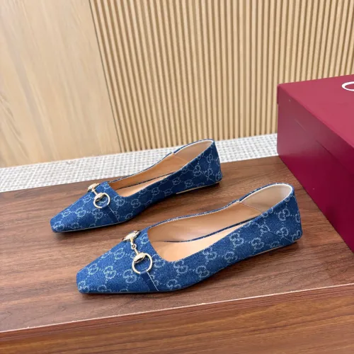 Cheap Gucci Flat Shoes For Women #1442442, $$98.00 USD On Gucci Flat Shoes