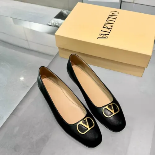 Replica Valentino Flat Shoes For Women #1442520 $105.00 USD for Wholesale