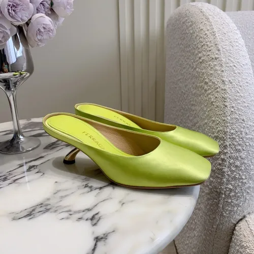 Replica Salvatore Ferragamo Slippers For Women #1442527 $118.00 USD for Wholesale