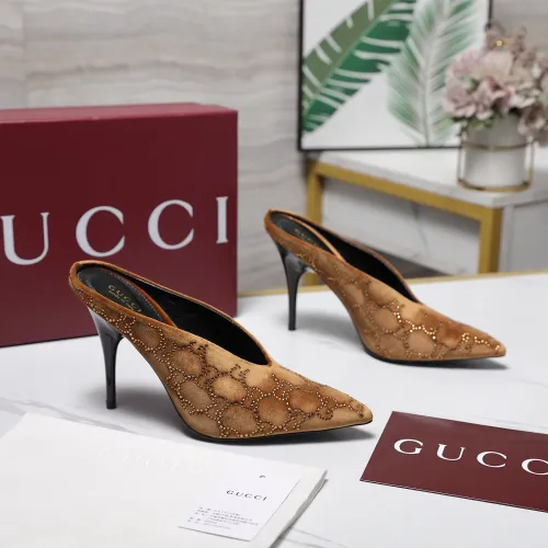 Replica Gucci Slippers For Women #1442553 $122.00 USD for Wholesale
