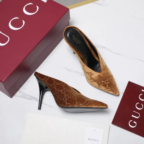 Replica Gucci Slippers For Women #1442553 $122.00 USD for Wholesale