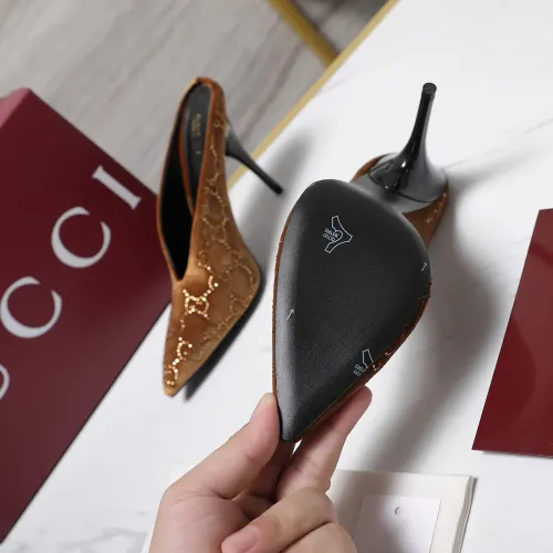 Replica Gucci Slippers For Women #1442553 $122.00 USD for Wholesale