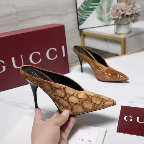 Replica Gucci Slippers For Women #1442553 $122.00 USD for Wholesale