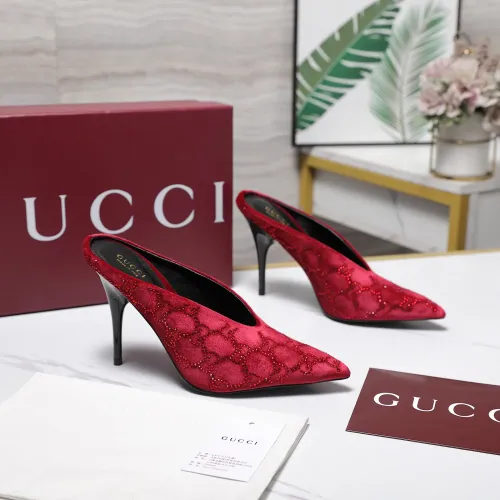 Replica Gucci Slippers For Women #1442554 $122.00 USD for Wholesale