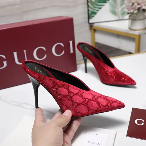 Replica Gucci Slippers For Women #1442554 $122.00 USD for Wholesale
