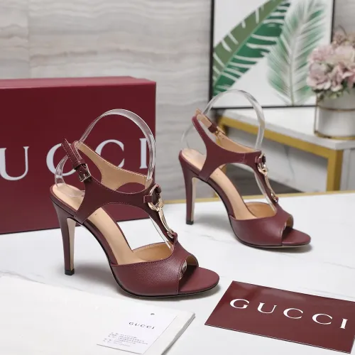 Replica Gucci Sandal For Women #1442560 $112.00 USD for Wholesale