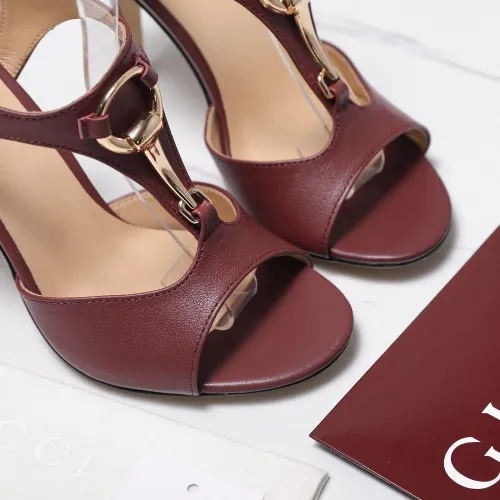 Replica Gucci Sandal For Women #1442560 $112.00 USD for Wholesale