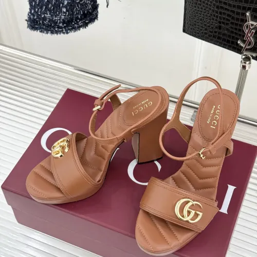 Replica Gucci Sandal For Women #1442563 $115.00 USD for Wholesale