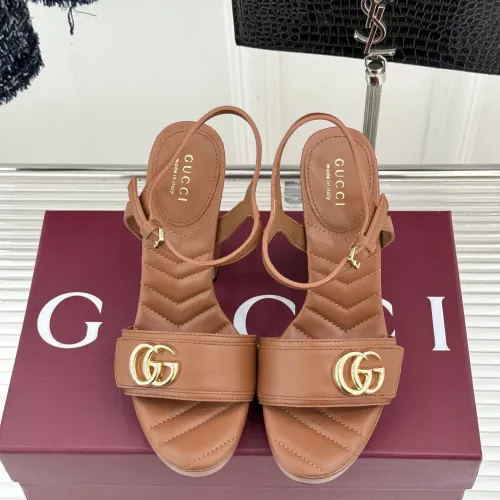 Replica Gucci Sandal For Women #1442563 $115.00 USD for Wholesale