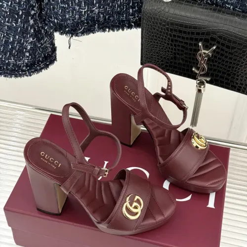 Replica Gucci Sandal For Women #1442564 $115.00 USD for Wholesale